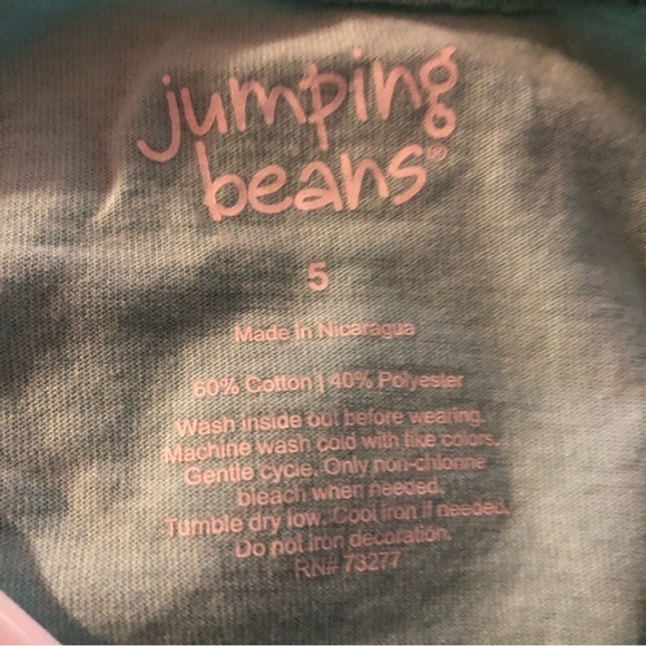 Girls sparkling unicorn short set Jumping Beans/Garanimals - Picture 4 of 8